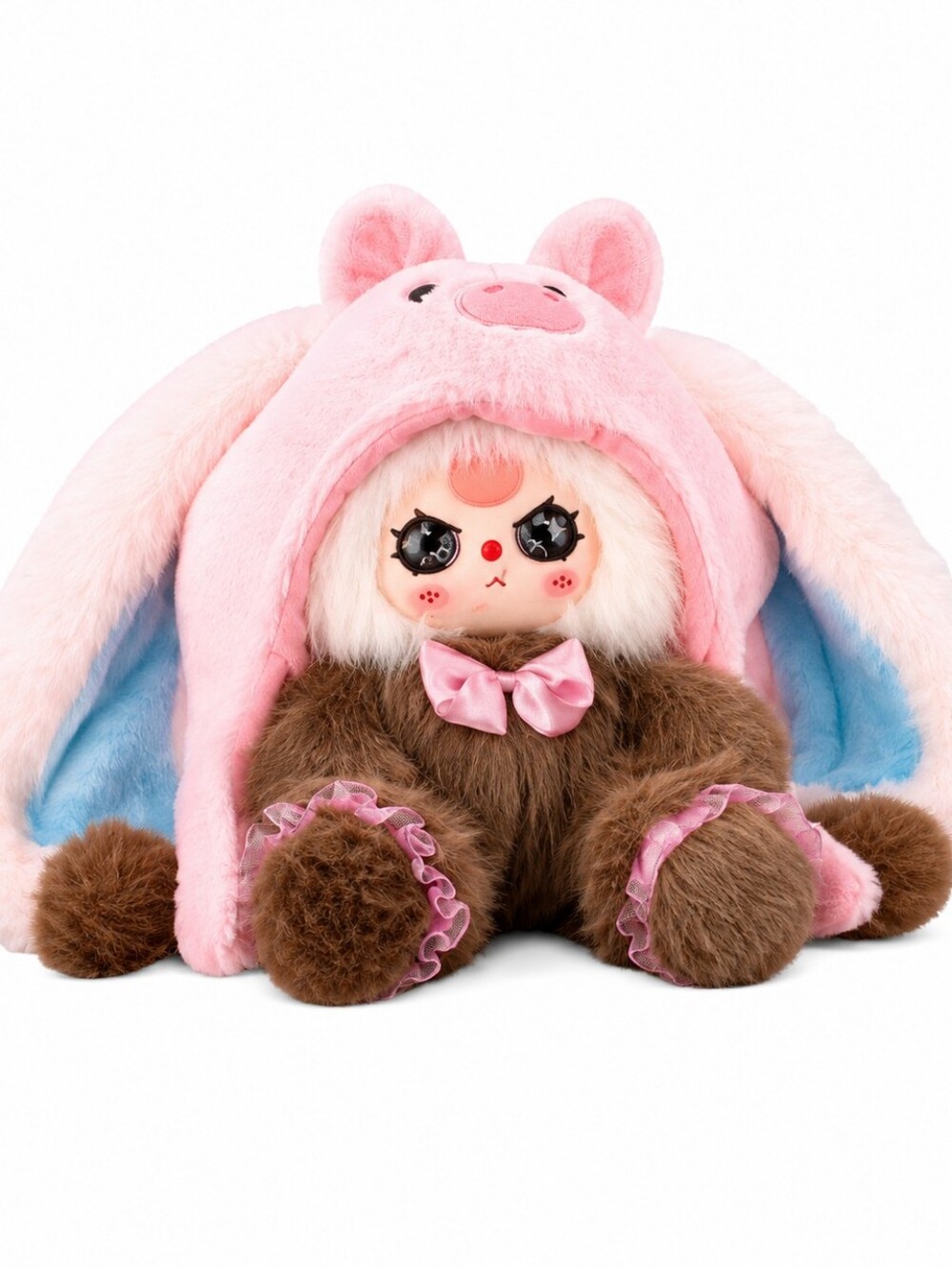 Baby three - Brand Hat Debut 500% Plush NEW - Pig